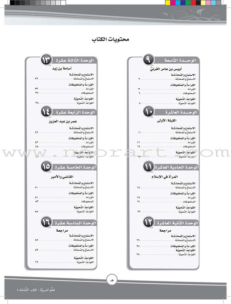 ICO Learn Arabic Workbook: Level 8, Part 2