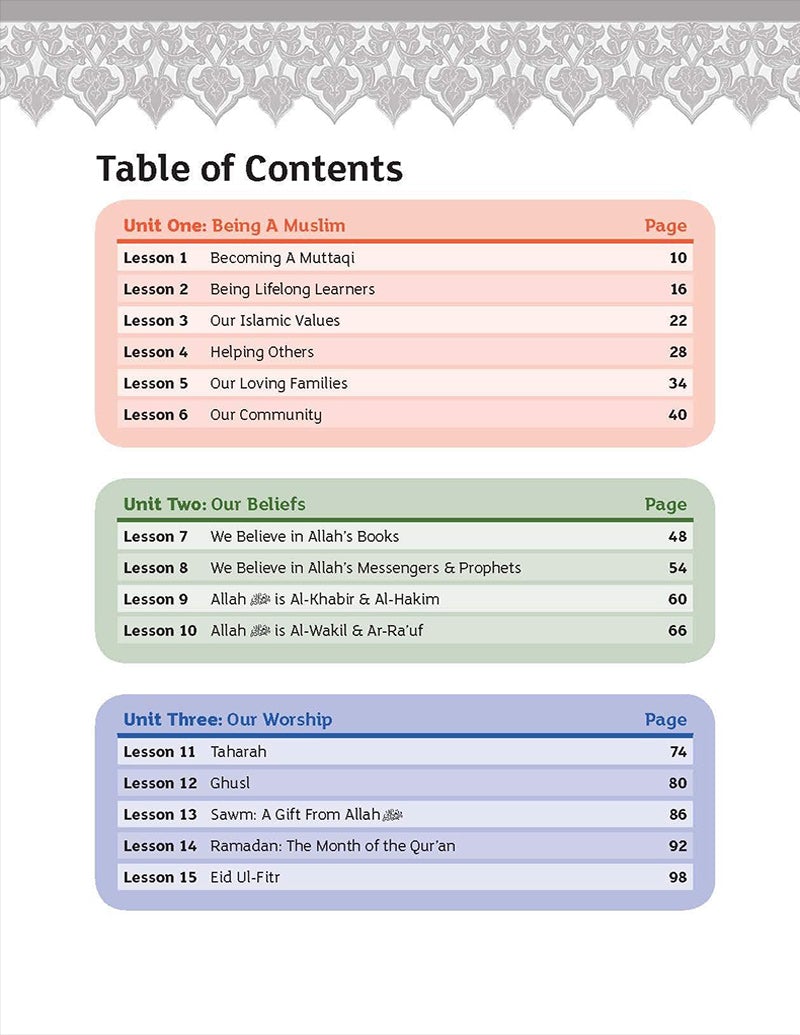 IQra' Wise (Weekend Islamic School Excellence) Textbook: Grade Four