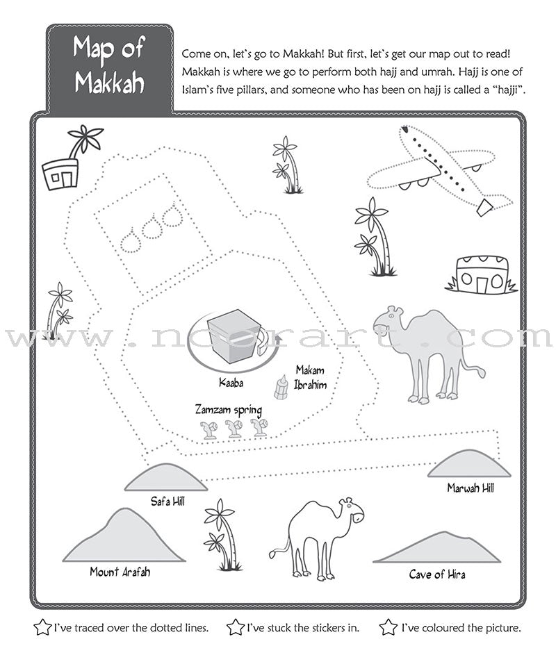 Makkah and Madinah Activity Book