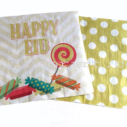 Eid Party Dinner Napkins (Pack of 20)