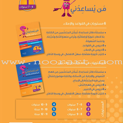 Who Can Help Me in Grammar and Dictation: Level 1 من يساعدني في القواعد والإملاء