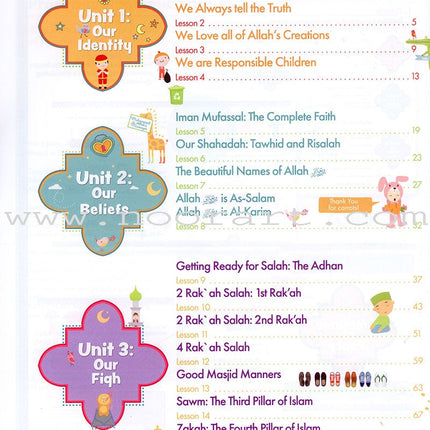 IQra' Wise (Weekend Islamic School Excellence) Textbook : Grade two