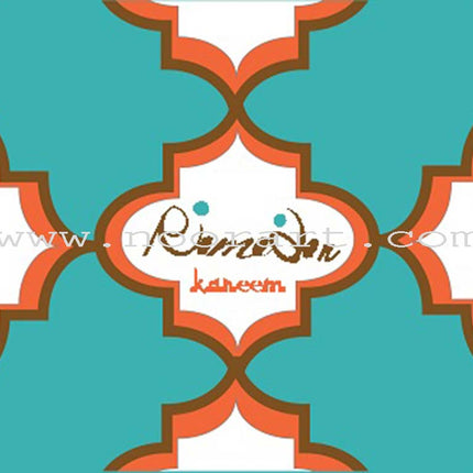 Ramadan Mubarak Dinner Napkins "Arabesque"