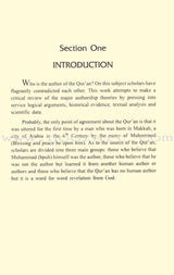 The Sources of the Qur'an: A Critical Review of the Authorship Theories