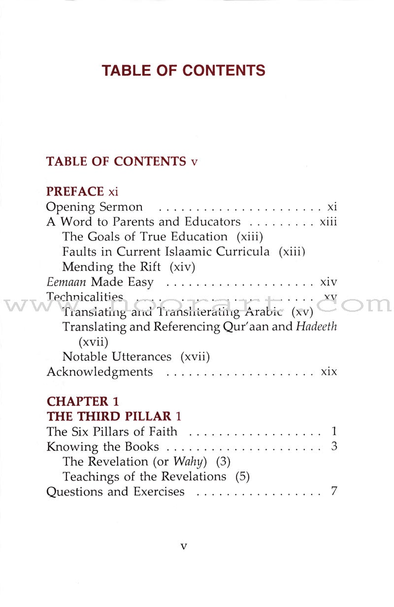 Eemaan Made Easy: Part 3 (Knowing Allaah's Books & the Qur'aan) الإيمان ميسراً (معرفة كتب الله والقرآن)