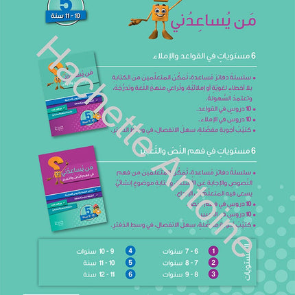 Who Can Help Me in Grammar and Dictation: Level 5 من يساعدني في القواعد والإملاء