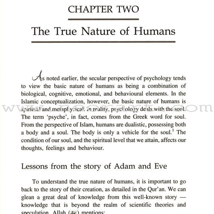 Psychology from the Islamic Perspective