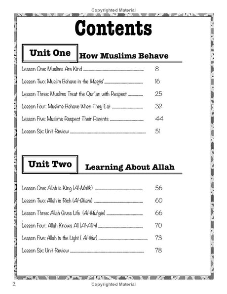 Muslim Sprouts: Level B