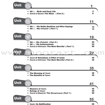 ICO Islamic Studies Workbook: Grade 6, Part 2