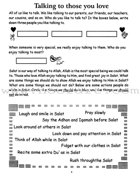 My Salat Fun Book