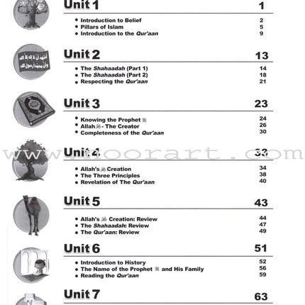 ICO Islamic Studies Workbook: Grade 1, Part 1