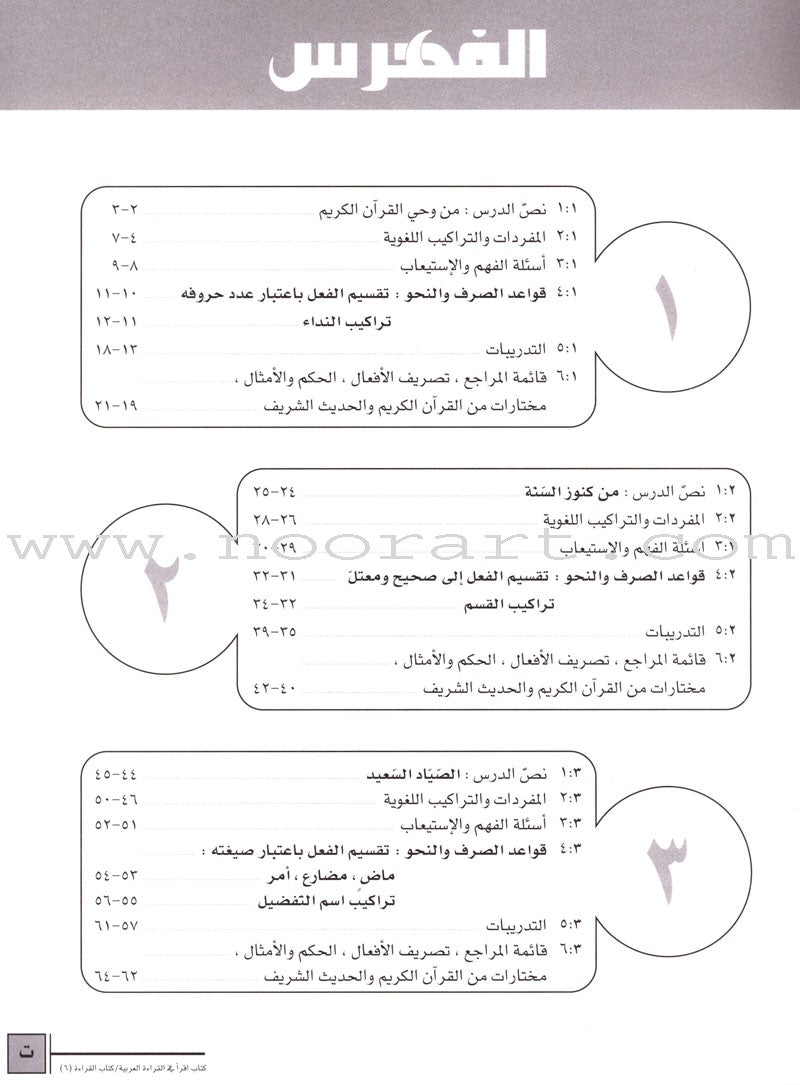 IQRA' Arabic Reader Textbook: Level 6