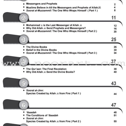 ICO Islamic Studies Workbook: Grade 6, Part 1