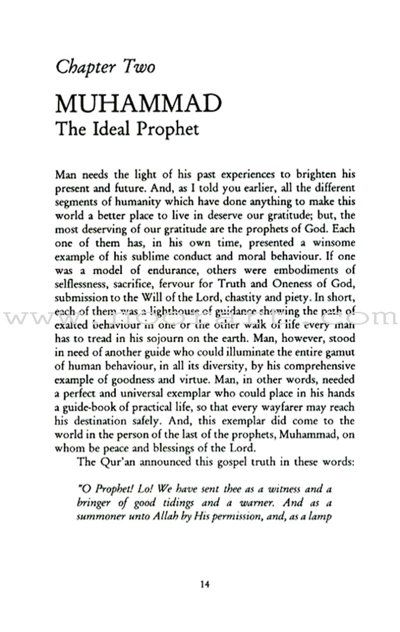 Muhammad The Ideal Prophet