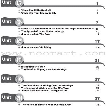ICO Islamic Studies Workbook: Grade 5, Part 2