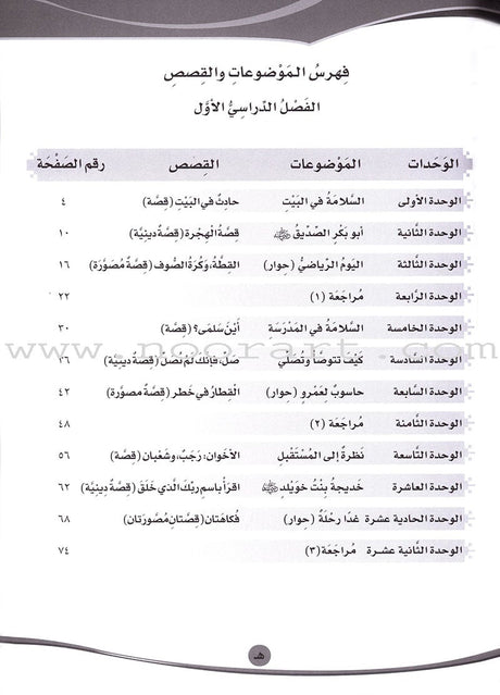 ICO Learn Arabic Workbook: Level 4, Part 1