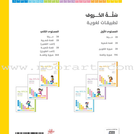 The Basket of Letters: Level 2 (3 Books) سلة الحروف (تطبيقات لغوية المستوى الثاني)
