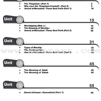 ICO Islamic Studies Workbook: Grade 4, Part 1