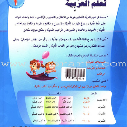 ICO Learn Arabic Textbook: Level 2, Part 1 (With Online Access Codes) تعلم العربية كتاب التلميذ