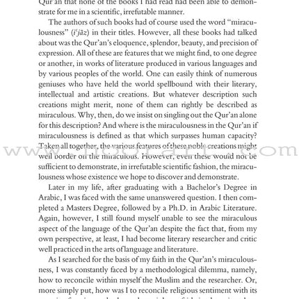 The Miraculous Language of the Qur'an: Evidence of Divine Origin
