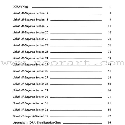 A Study of the Qur'an Textbook Juz' Two (Sa-Yaqul)