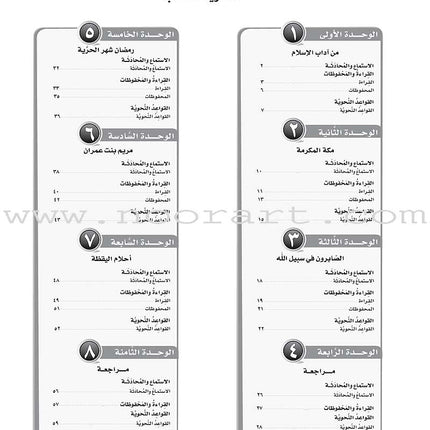 ICO Learn Arabic Workbook: Level 8, Part 1