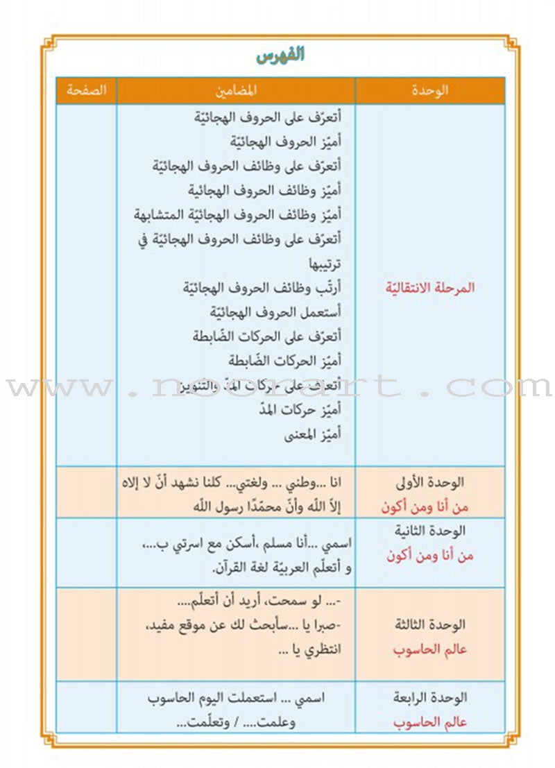 As-Sabeel for Arabic Education - Textbook: Level 1 السبيل: إلى التربية و التعليم- المستوى الأول