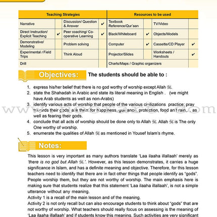 ICO Islamic Studies Teacher's Manual: Grade 2 (Light Edition)