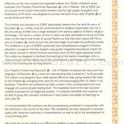 Sirah of Our Prophet Textbook Level 2