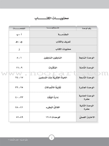 ICO Learn Arabic Workbook: Level 11, Part 2