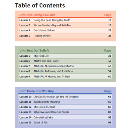 IQra' Wise (Weekend Islamic School Excellence) Textbook: Grade Five