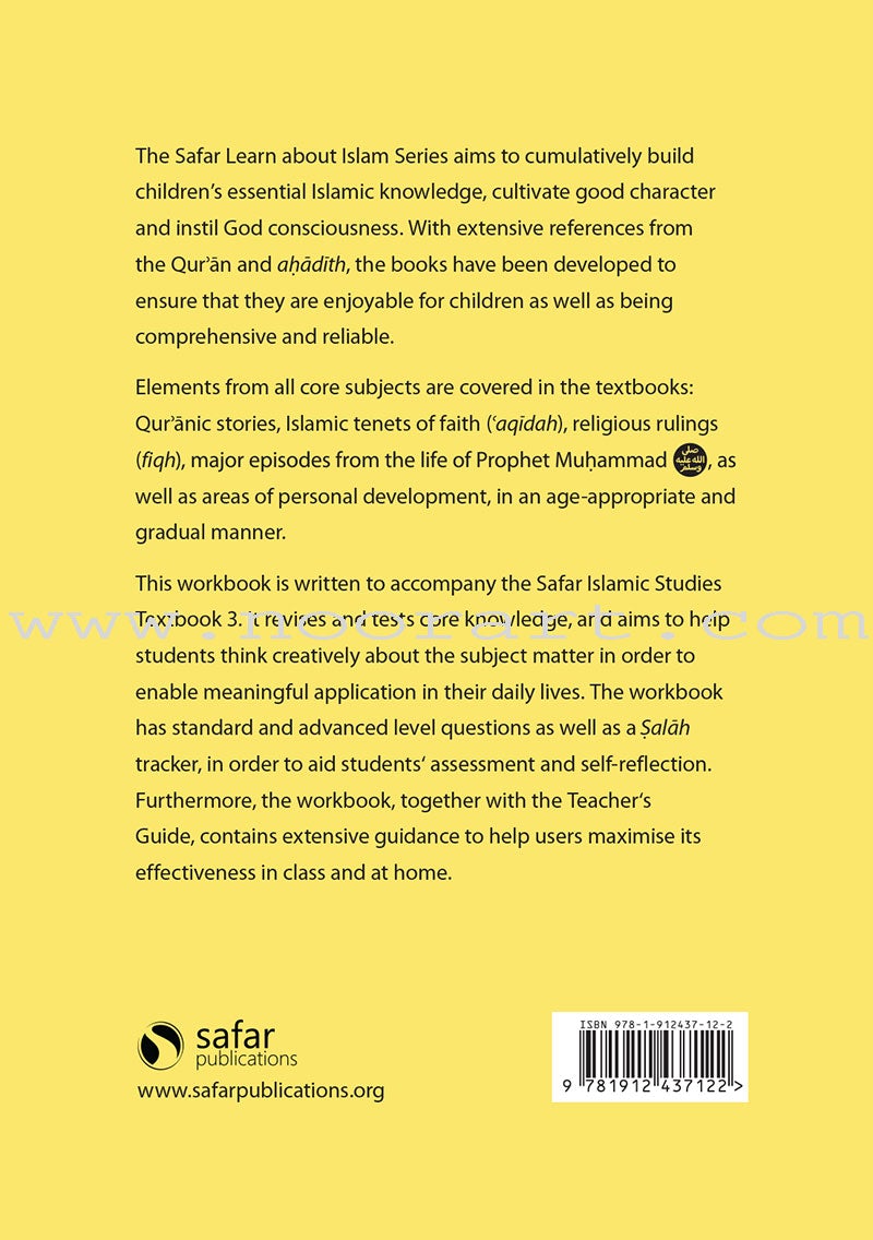 Safar Islamic Studies Workbook: Level 3