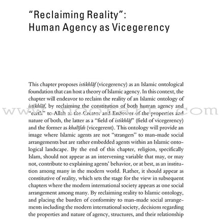 States Do Not Go to Heaven: Towards a Theory of Islamic Agency in International Relations