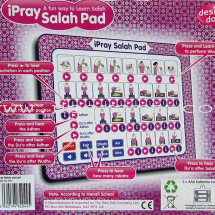 iPray Salah Pad – Girl