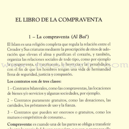 Relaciones Juridicas-Jurisprudencia Islamica Tomo II مختصر الفقه الاسلامي - كتاب المعاملات