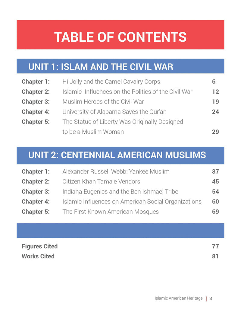 Islamic American Heritage (The Civil War and Centennial America): Book 3