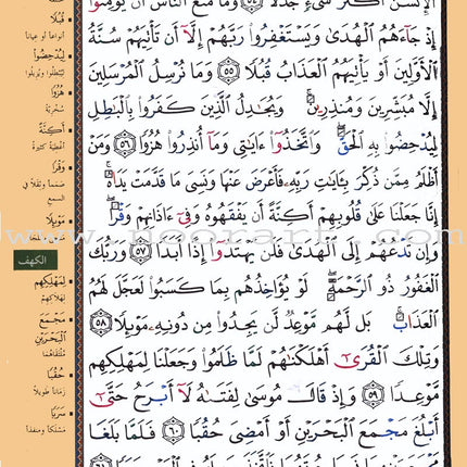 Tajweed Quran Velvet and Golden/Silver Panel (Hafs Narration)