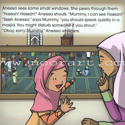 Hassan and Aneesa Go to Masjid