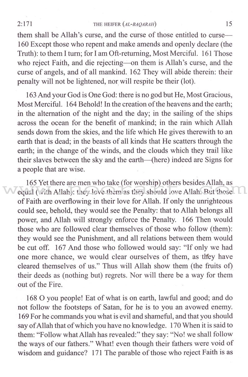 The Holy Quran (Medium Size, Paperback) (Translation By Abdullah Yusuf Ali)
