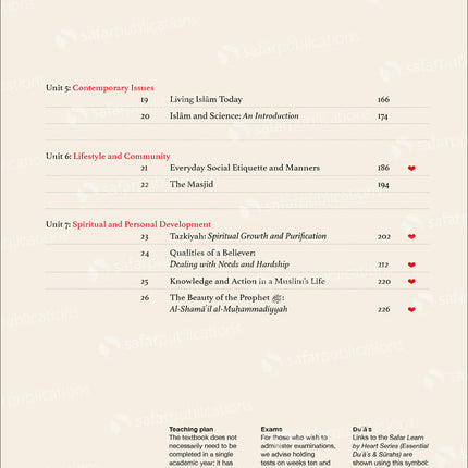 Safar Islamic Studies Textbook: Level 8