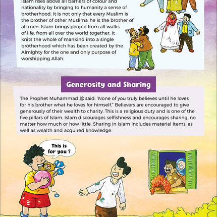 Islamic Values for Children (Medium Size)