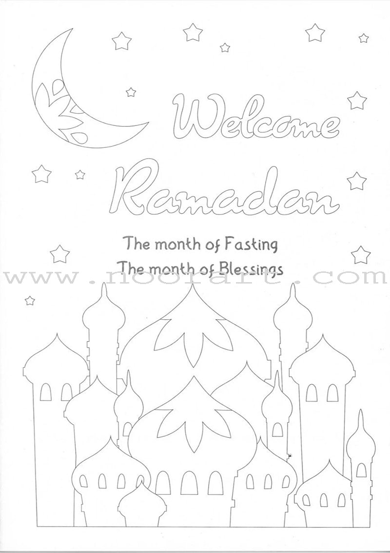 Welcome Ramadan Coloring Book