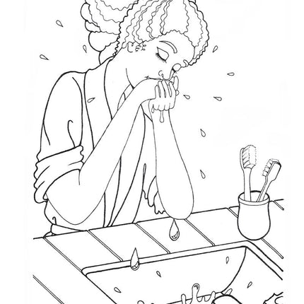 A Day With Razanne Coloring Book