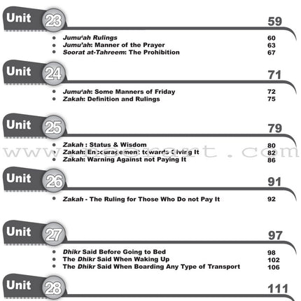ICO Islamic Studies Workbook: Grade 5, Part 2