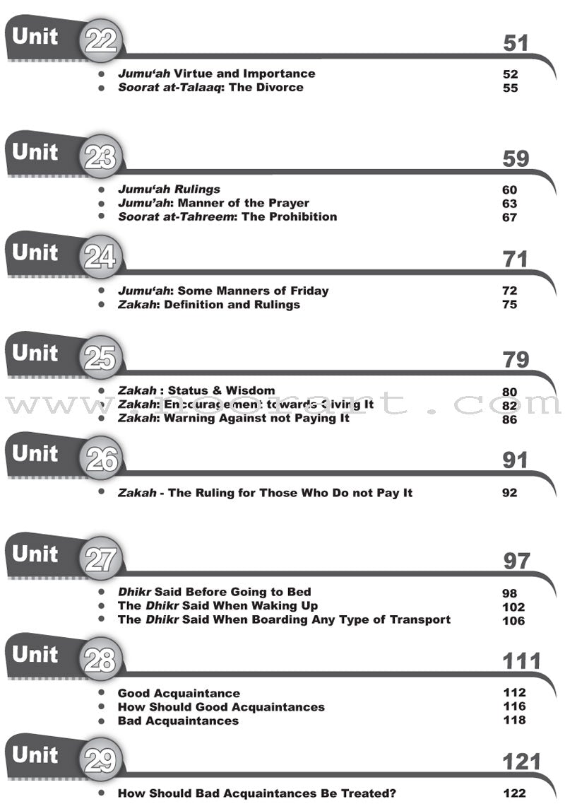 ICO Islamic Studies Workbook: Grade 5, Part 2