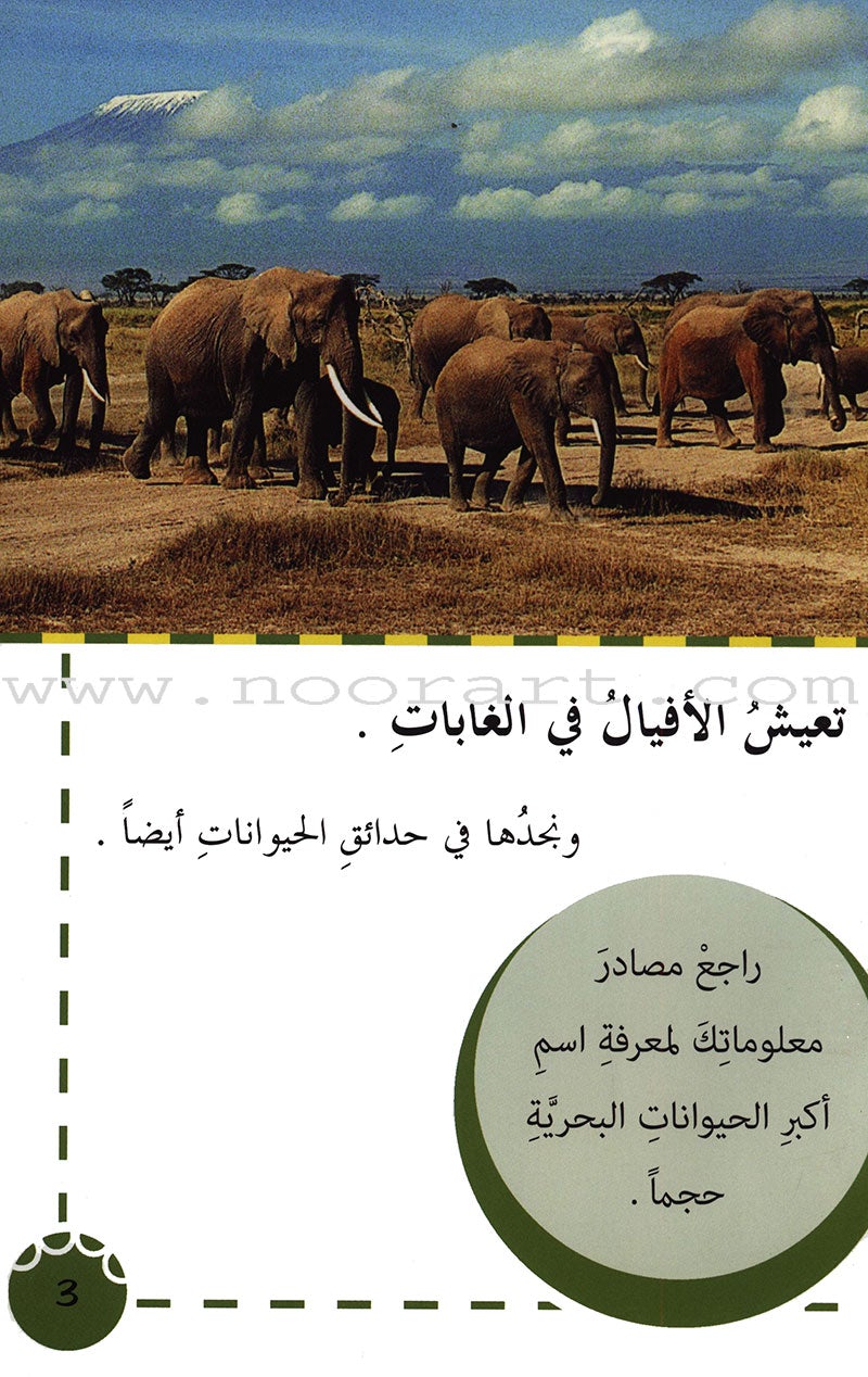 Useful Reading Series - Elephants - Level A2 القراءة المفيدة  - الفيلة