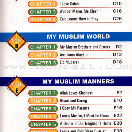 I Love Islam Textbook: Level 1 (International/Weekend Edition)