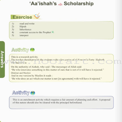 ICO Islamic Studies Teacher's Manual: Grade 8, Part 2