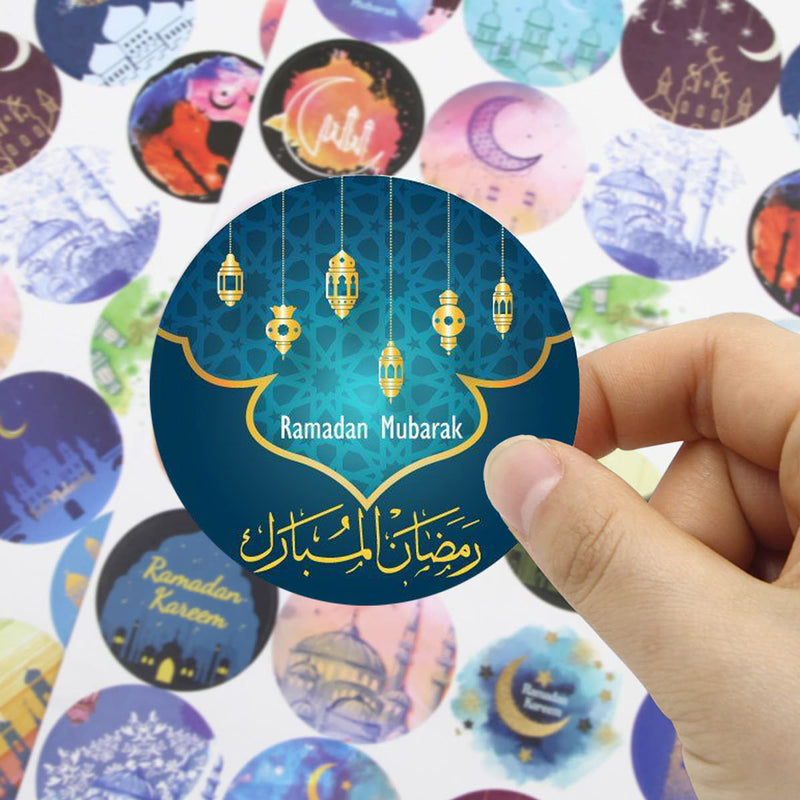 Ramadan Mubarak Stickers - Assorted