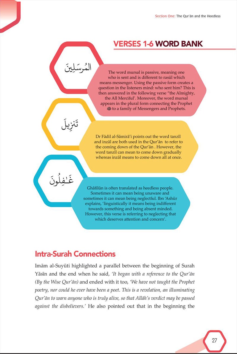 The Heart of the Qur'an: Commentary on Surah Yasin with Diagrams and Illustrations
